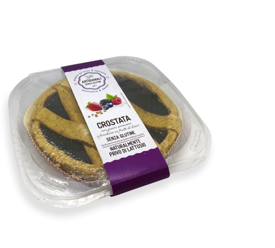 GLI ARTIGIANALI Crostata Frutta 450g Senza Glutine